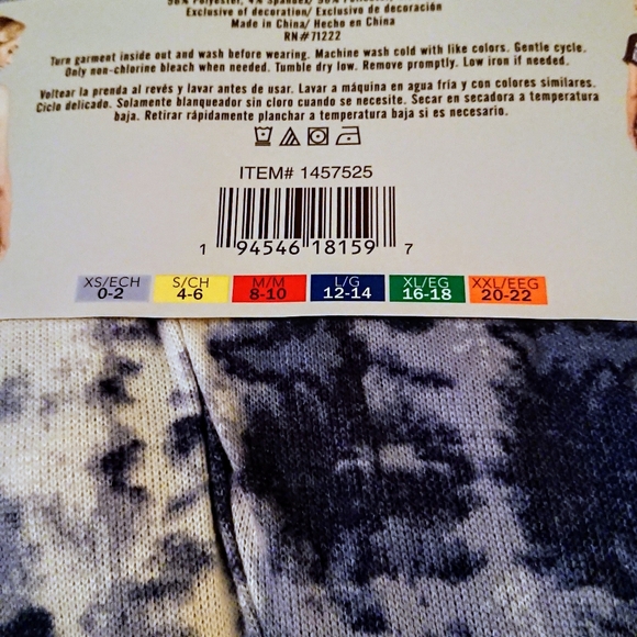 Lucky Brand Tee Tank Short & Pant Pajama Set Size: Medium - Picture 11 of 12